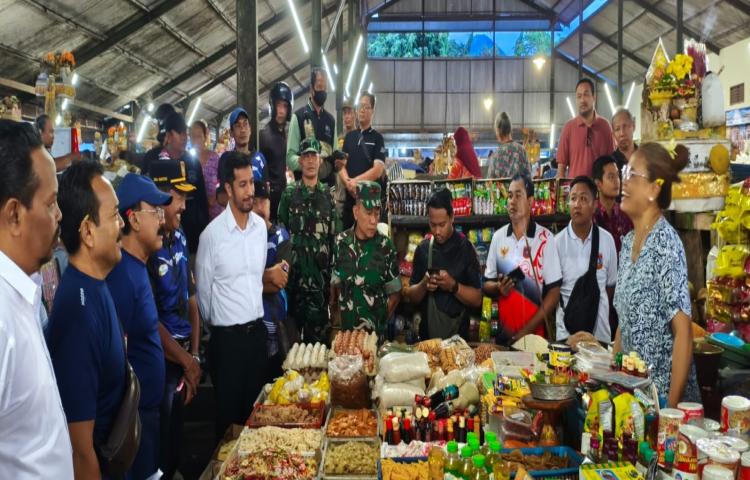 Pemkab Karangasem Gelar Sidak Pasar Jelang Hari Raya Keagamaan